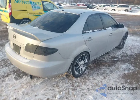 2005 Mazda Mazda6 I Grand Touring z USA, uszkodzony, nr VIN 1YVHP80C755M24741
